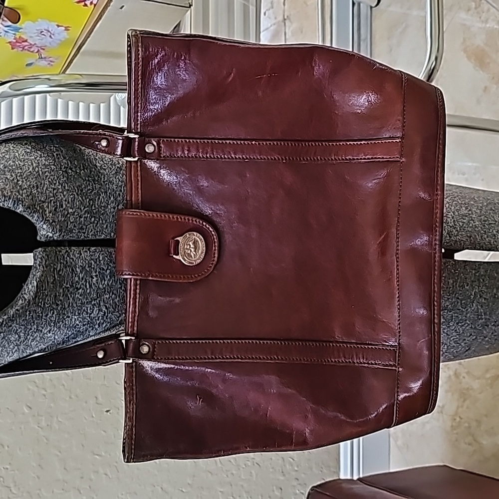 Brahmin Leather Shoulder bag Vintage